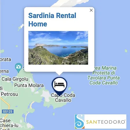 San Teodoro Punta Est Ampio Trilocale Vista Mare * Capo Coda Cavallo